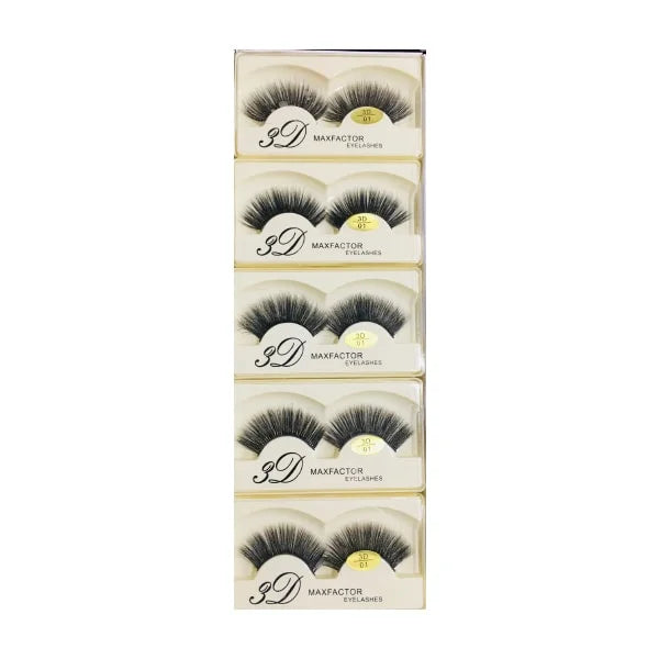 MAXFACTOR 3D  EyeLashes Mix Eyelashes 10 Piece pack