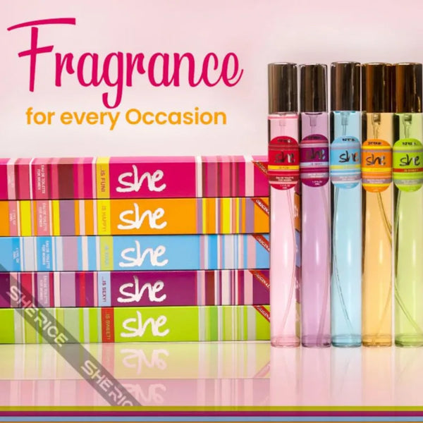 PACK OF 5 SHE Pen Pocket Perfume-35ml