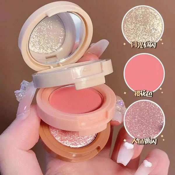 HudaMoji 3in1 Highlighter & Blusher