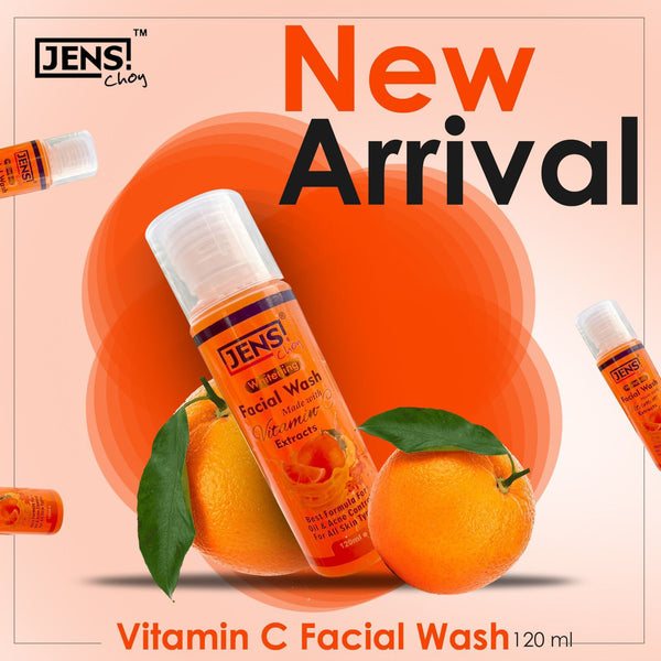 Jens Choy Vitamin C Facial wash 120ml