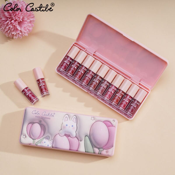 Color Castile Mini Matte LipGloss 10in1 Pack